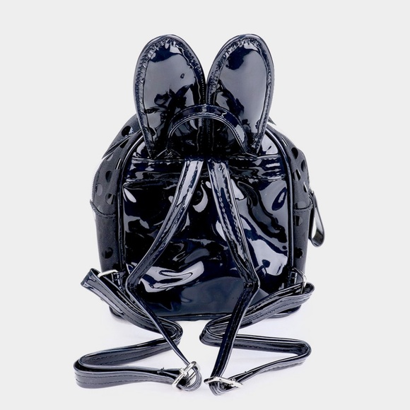 Polkadot Bunny Ears Mini Backpack - Picture 4 of 4